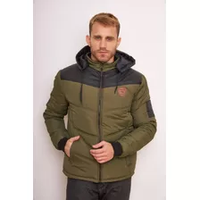 Campera Hombre Abrigo Impermeable Capucha Chaqueta C.art 755