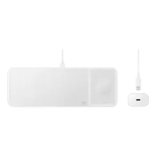 Cargador Wireless Samsung Trio Color Blanco