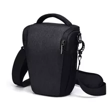 Mochila Para Cámara Fotográfica Profesional,bandolera,negro