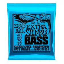 Encordoamento Ernie Ball Para Baixo 4c 040-095 Extra Slinky