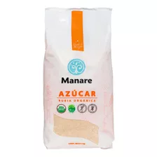 Azucar Rubia 1kg 100% Organico / Libre De Gluten / Manare