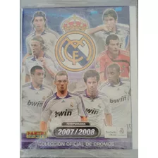 Album Real Madrid 2007/08 Panini Completo P/ Colar Espanha
