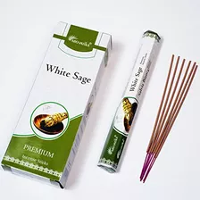 White Sage Hexa 120 Incense Sticks In Pack Of 6 | White...