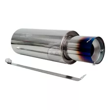 Resonador Six Premium M Muffler Regulador Sonido +abrazadera