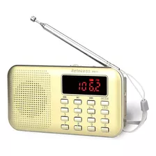 Tivdio L-218 Radio Transistor Am/fm Portatil, Con Reproducto