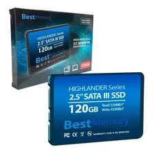 Ssd Best Memory 120gb 2,5 Sata 3 Highlander Bt-120g-535