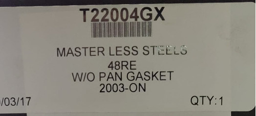 Kit Master Transmisin Automtica 48re 2003 Y Posterior Toledo Trans-kit #  T22004gx Para Dodge Ram Cummins Diesel Foto 4