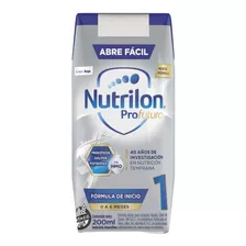 Leche De Fórmula Líquida Sin Tacc Nutricia Bagó Nutrilon Profutura 1 Sabor Neutro En Brick X 60 Unidades De 200g - 0 A 6 Meses