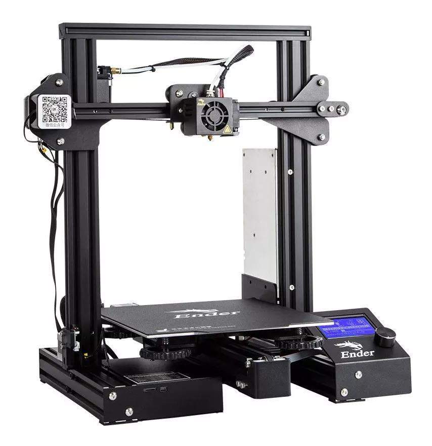 Impresora Ender 3 Pro + Cama Vidrio O Filamento