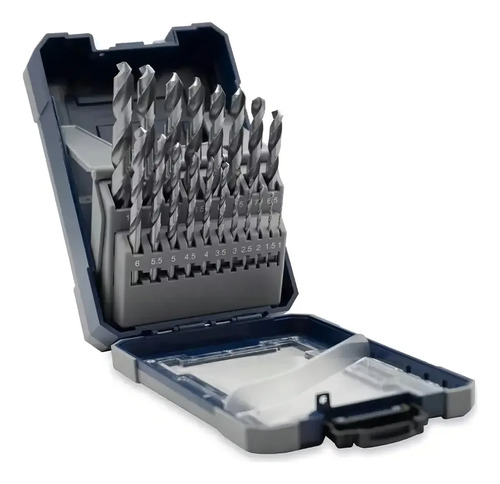Juego Mechas Acero Rapido Bremen 25pz 1 A 13mm 7885 Dgm