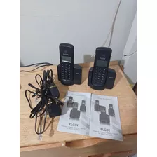 02 Telefones Sem Fio Elgin Tsf 8001