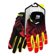 Guante Cross 100% Rojo/amarillo/negro Talle Xl