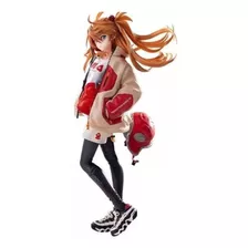 Figura Asuka De Evangelion 24cm Importado