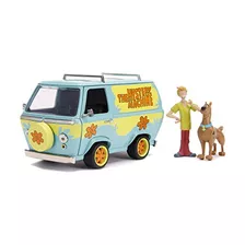 Scooby-doo 1:24 Mystery Machine Coche Fundido A Presión Con 