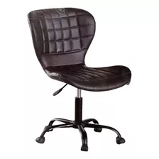 Cadeira Escritório Deluxe Marrom Importada - Marrom-claro