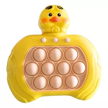 Pop-it Gamer: Brinquedo Eletrônico Anti Stress Com Som E Luz Cor Pato Amarelo