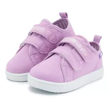 Tenis Niña Bubble Gummers Choclo Ohio Velcro Lavanda 14-19