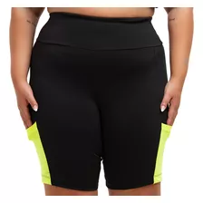 Bermuda De Academia Plus Size + Short Tactel Feminino G5, G6