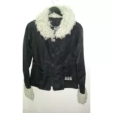 Campera Kosiuko Con Cuello Piel Cordero Impermeable Oferta!