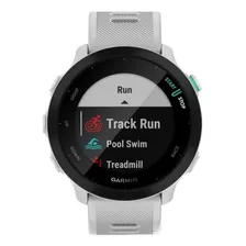 Smartwatch Garmin Forerunner 55 1.04 Caja 42mm White, Malla White De Silicona