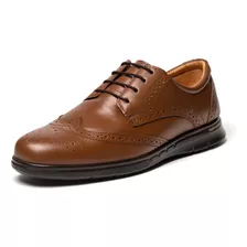 Zapato Piel Borrego Bostoniano Casual Baraldi Confort 505 