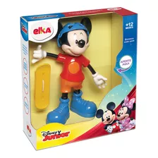 Figura Mickey En Skate Con Sonido Universo Binario