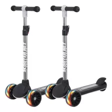 Kit Patinete Infantil Dobrável 3 Rodas Base Scooter Até 70kg