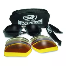 Kit De Lentes De Seguridad Intercambiables Uv400 Con Correa.