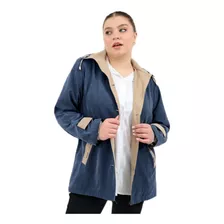 Campera Mujer Piloto Gamuzado Talles Grandes Especiales