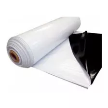 Nylon Blanco / Negro Silo Panda 120 Mic - Rollo 50 X 2 Mts