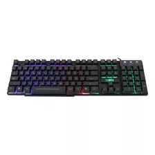 Solo Teclado Gamer Rgb Usb Power Group Gc-801