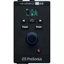 Presonus Revelator Io44 Interfaz Audio Streaming Podcast Usb Color Negro