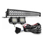 Barra De Luz Led Curva 5d De 32 Pulgadas 180w + 2x 4 Focos