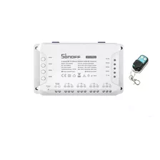 Sonoff 4ch Pro R2 Wifi Rf Smart Automação Google + Controle