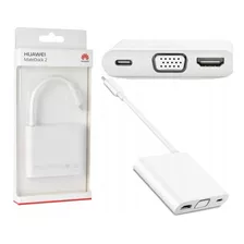 Adaptador Original Huawei Matedock 2 Ad11 Hdmi/vgi/usb-c