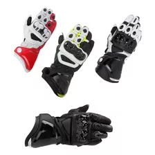 Guantes Largos De Piel Motociclista Moto Gp Pro - A