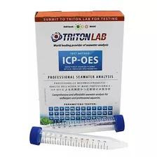 Teste Triton Análise Aquário Laboratório Icp-oes 35elementos