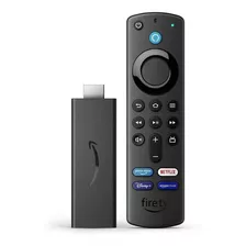 Convertidor A Smart Tv Amazon Fire Tv Stick Full Hd, Control Color Negro Tipo De Control Remoto Con Alexa