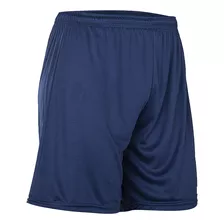 Short De Futbol Drb Liso Azul Solo Deportes