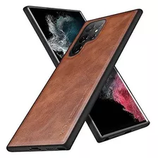 X-level Funda Para Samsung Galaxy S22 Ultra De Piel Sintétic