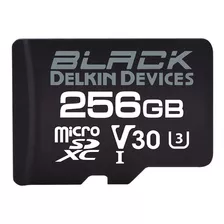 Delkin Devices 256gb Black Uhs-i Microsdxc Memory Card With