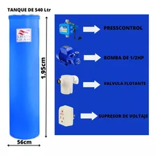 Kit Tanque Cilindrico Apartamento O Casa