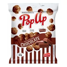 Pacote Pipoca Chocolate 50g Pop Up - Ailiram