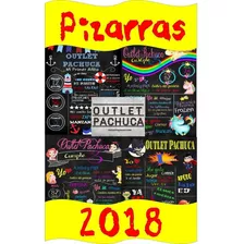 Kit Imprimible Pizarras 2018 Super Completo Incluye Regalo.!