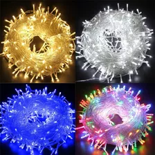 Luces Led Navideñas Decorativas 10 Metros Blancas Y Colores