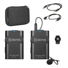 Boya By-wm4 Pro Microfono Lavalier Inalambrico 2.4 Ghz