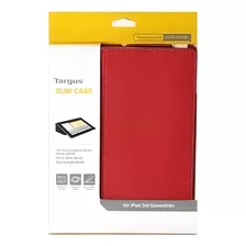 Funda Delgada Targus Para iPad 3 (rojo). Thd00606us-50