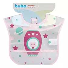 Babador Foguete Com Bolso Infantil Impermeável 13238 - Buba