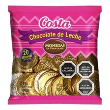 Monedas De Chocolate Pascua Costa 20 Unidades