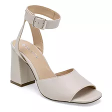 Zapatilla Con Pulsera Pravia 2868 Para Mujer Color Latte E8